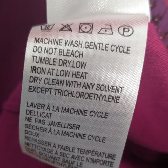 Farm Rio Pink Wild Bananas Print Ruffled Cotton Midi Dress New with Defect M - Picture 11 of 13